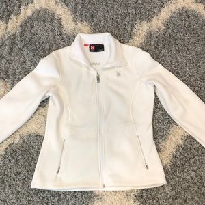 Women’s Spyder white core jacket size Large